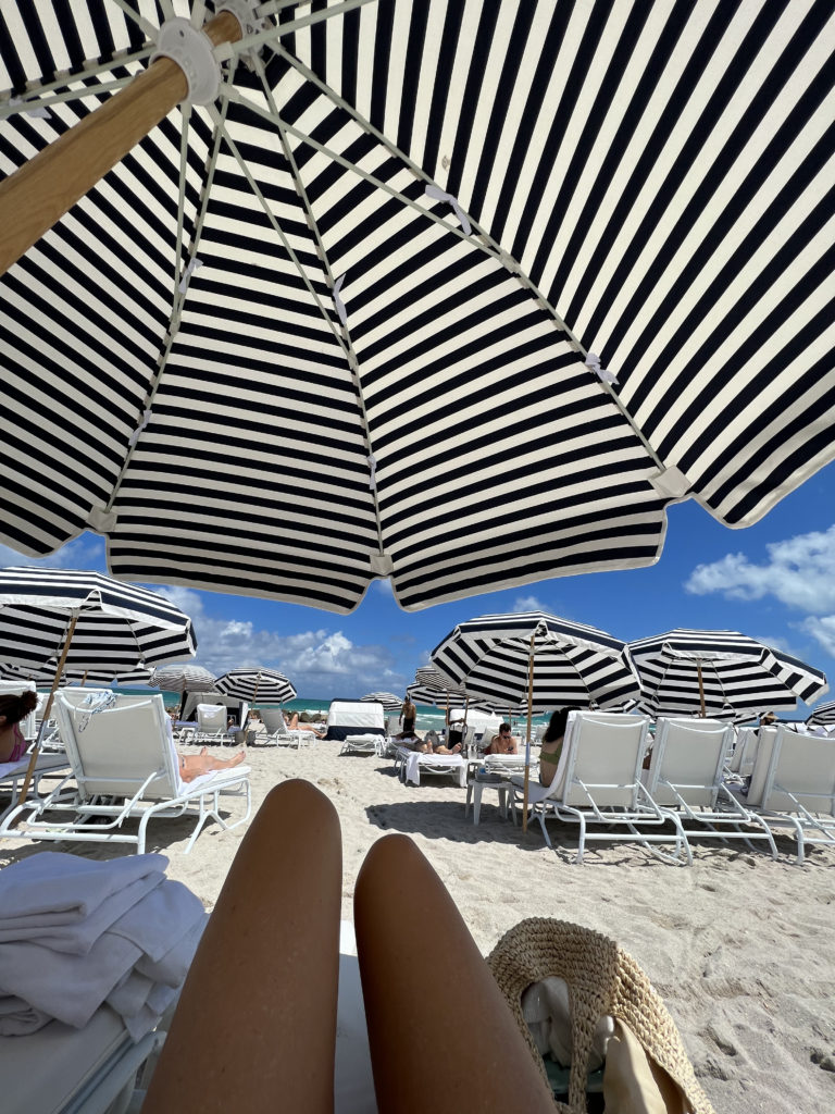 Umbrellas at the beach

The Kristi Jones Podcast - My Travel Tips for Miami Beach