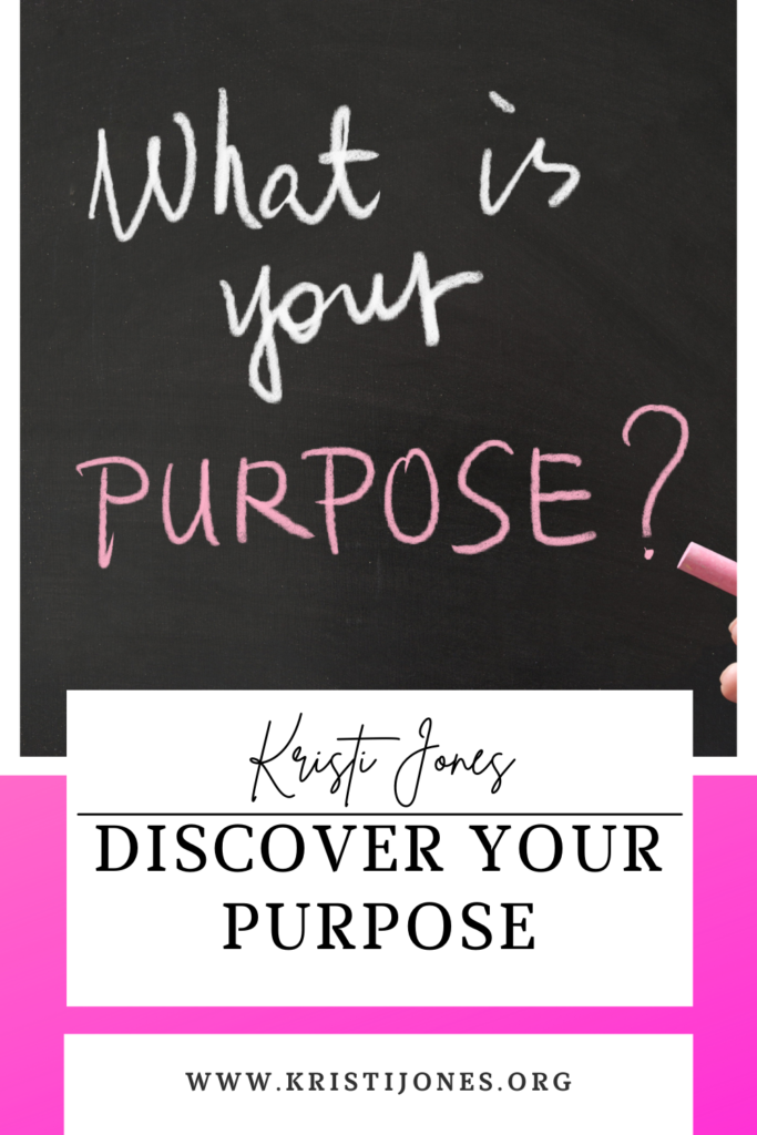 What is Your Purpose ? Sign

The Kristi Jones Podcast - Discover your purpose