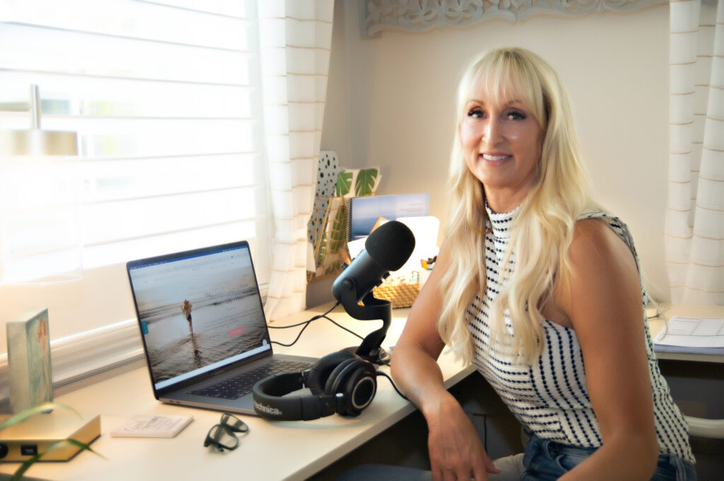 Kristi Jones smiling confidently at her desk
The Kristi Jones Podcast: Hey Girl- Stop caring what they think and start living the life you want