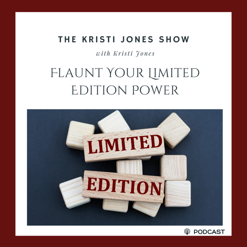 Flaunt Your Limited Edition Power